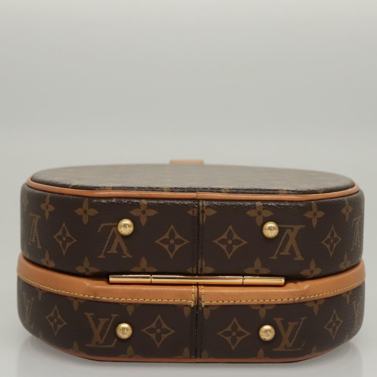 Louis Vuitton Petite Boite Chapeau Bag Monogram Canvas, BROWN, CANVAS, Shoulder bag