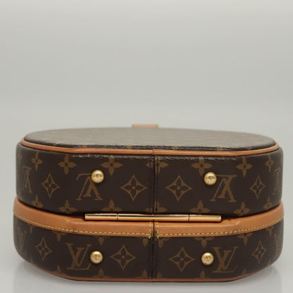 Louis Vuitton Petite Boite Chapeau Bag Monogram Canvas, BROWN, CANVAS, Shoulder bag
