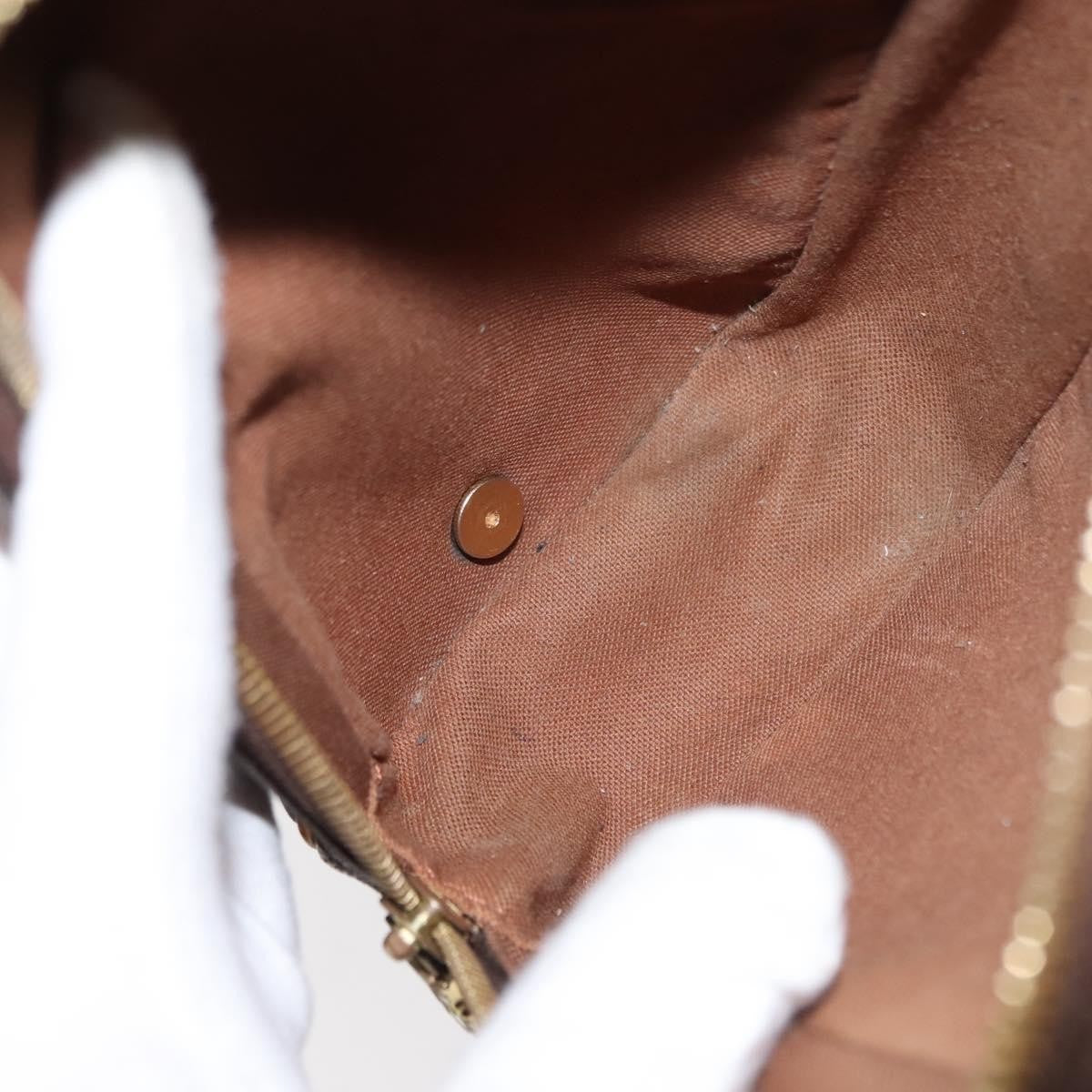 Louis Vuitton Pochette Gange Monogram Canvas, BROWN, CANVAS, Shoulder bag