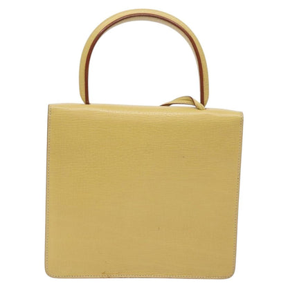 Loewe Barcelona Shoulder Bag Leather, YELLOW, LEATHER, Shoulder bag