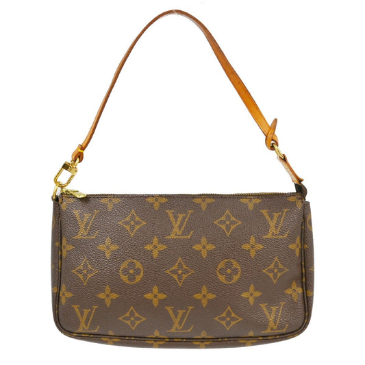 Louis Vuitton Pochette Accessoires NM Monogram Canvas, Brown, Canvas, Clutch