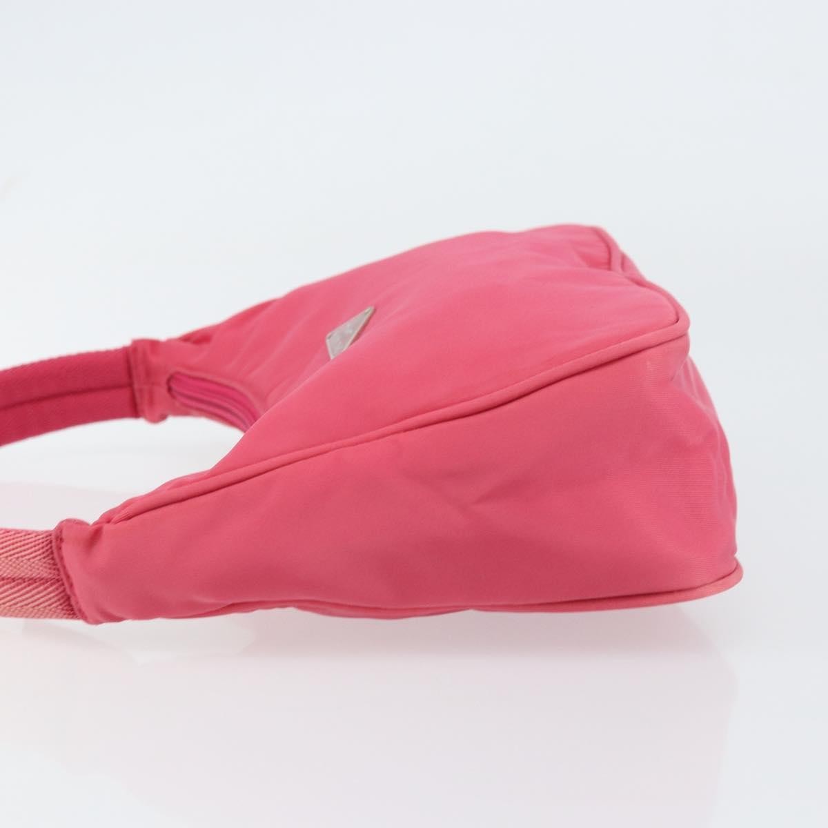 Prada Pochette Shoulder Bag Tessuto, PINK, NYLON, Clutche & pouche
