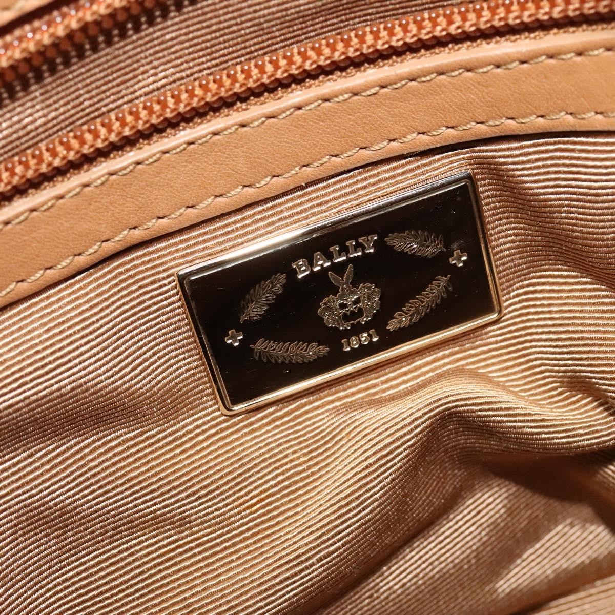 Bally Handbag Leather, BROWN, LEATHER, Handbag