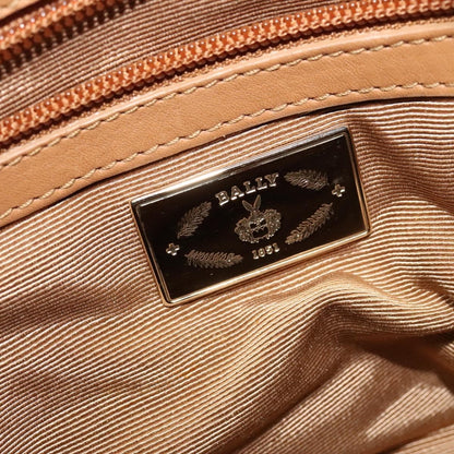 Bally Handbag Leather, BROWN, LEATHER, Handbag