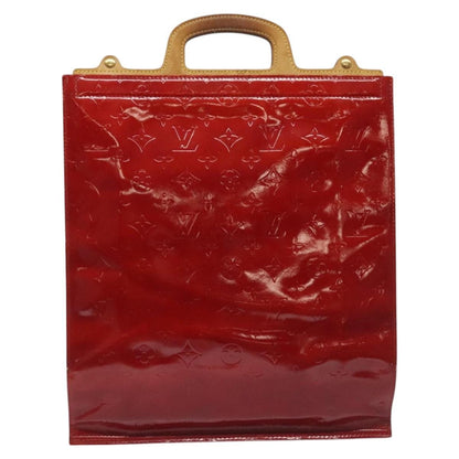 Louis Vuitton Stanton Handbag Monogram Vernis, RED, PATENT_LEATHER, Tote bag
