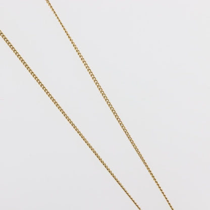 Christian Dior Round Logo Pendant Necklace Metal, GOLD, METAL, Necklace