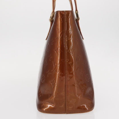 Louis Vuitton Houston Handbag Monogram Vernis, BROWN, PATENT_LEATHER, Handbag