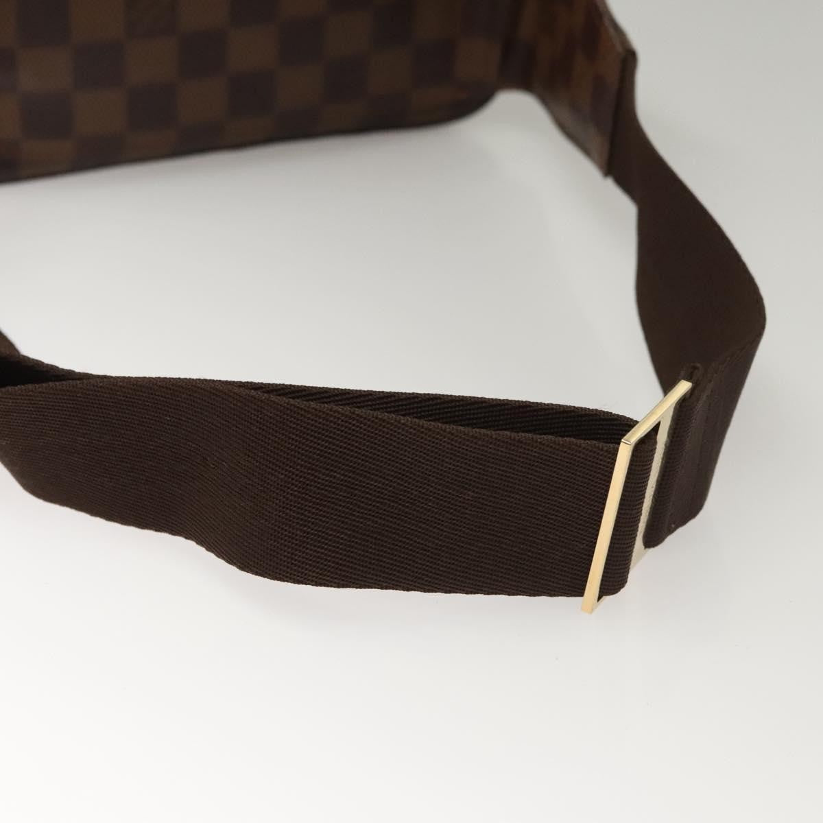 Louis Vuitton Geronimos Waist Bag Damier, BROWN, CANVAS, Shoulder bag