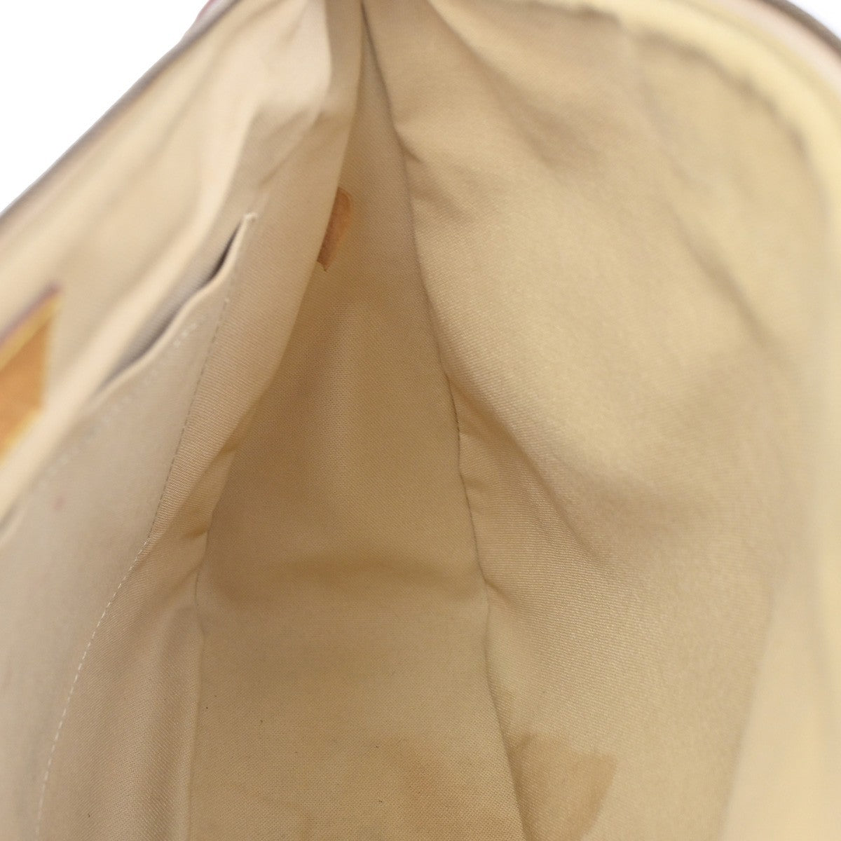 Louis Vuitton Siracusa Handbag Damier, WHITE, CANVAS, Shoulder bag