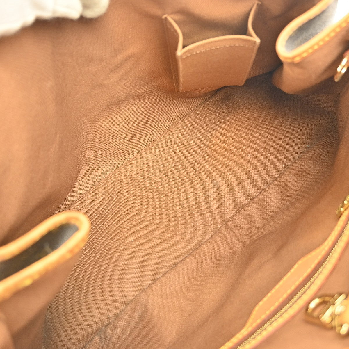 Louis Vuitton Batignolles Handbag Monogram Canvas, BROWN, CANVAS, Tote bag