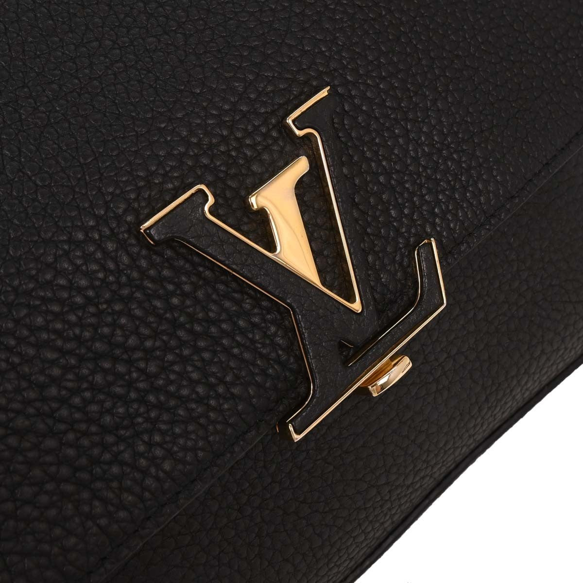 Louis Vuitton Volta Handbag Leather, BLACK, LEATHER, Handbag