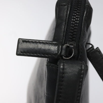 Balenciaga Vintage Pouch Leather, BLACK, LEATHER, Clutche & pouche