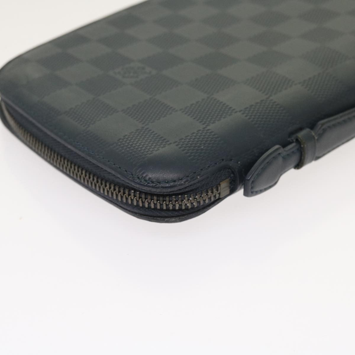 Louis Vuitton Organiser Atholl Leather, BLACK, LEATHER, Clutche & pouche
