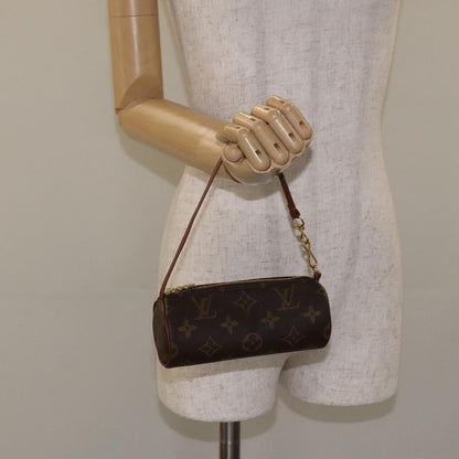 Louis Vuitton Papillon Pochette Monogram Canvas, BROWN, CANVAS, Handbag