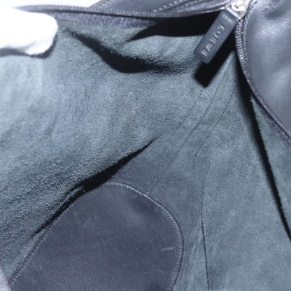 Loewe Vintage Shoulder Bag Leather, BLACK, LEATHER, Shoulder bag