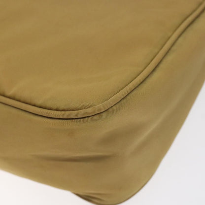 Prada Hobo Tessuto, BEIGE, NYLON, Clutche & pouche