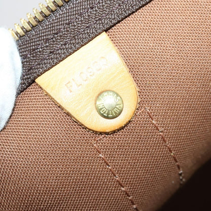 Louis Vuitton Keepall Bandouliere Bag Monogram Canvas, BROWN, CANVAS, Travel bag