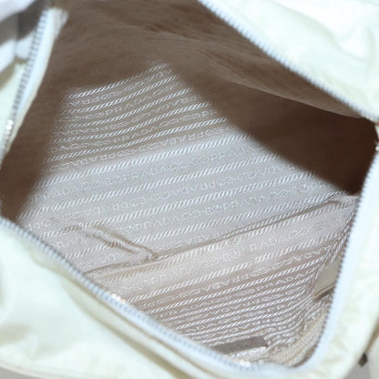 Prada Vintage Shoulder Bag Tessuto, BEIGE, NYLON, Shoulder bag