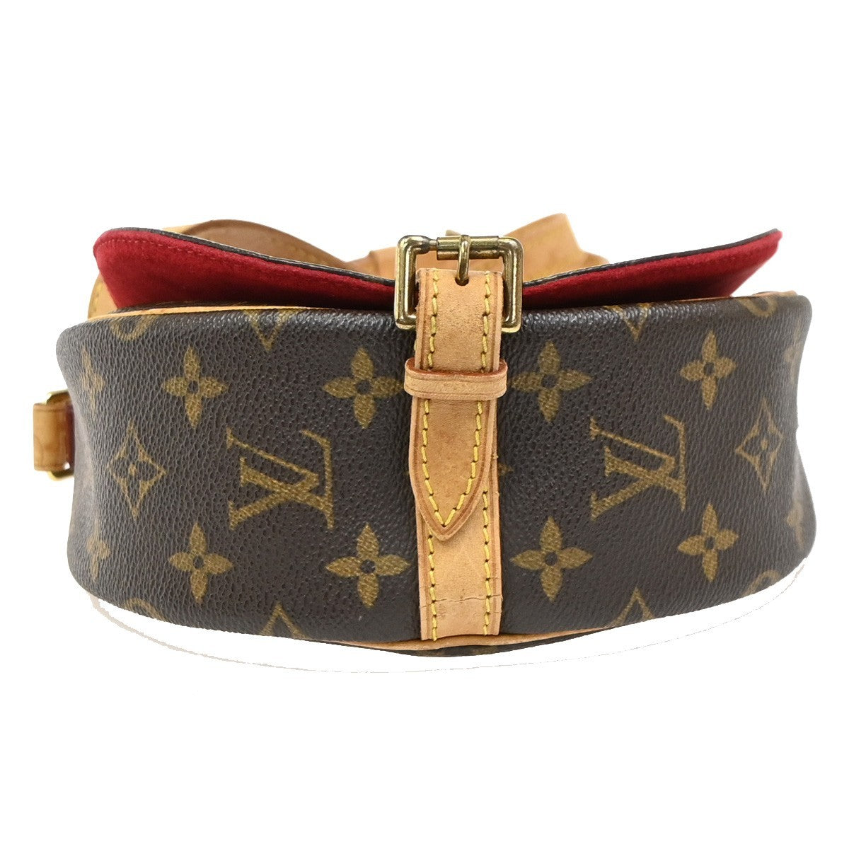 Louis Vuitton Tambourine Handbag Monogram Canvas, BROWN, CANVAS, Shoulder bag