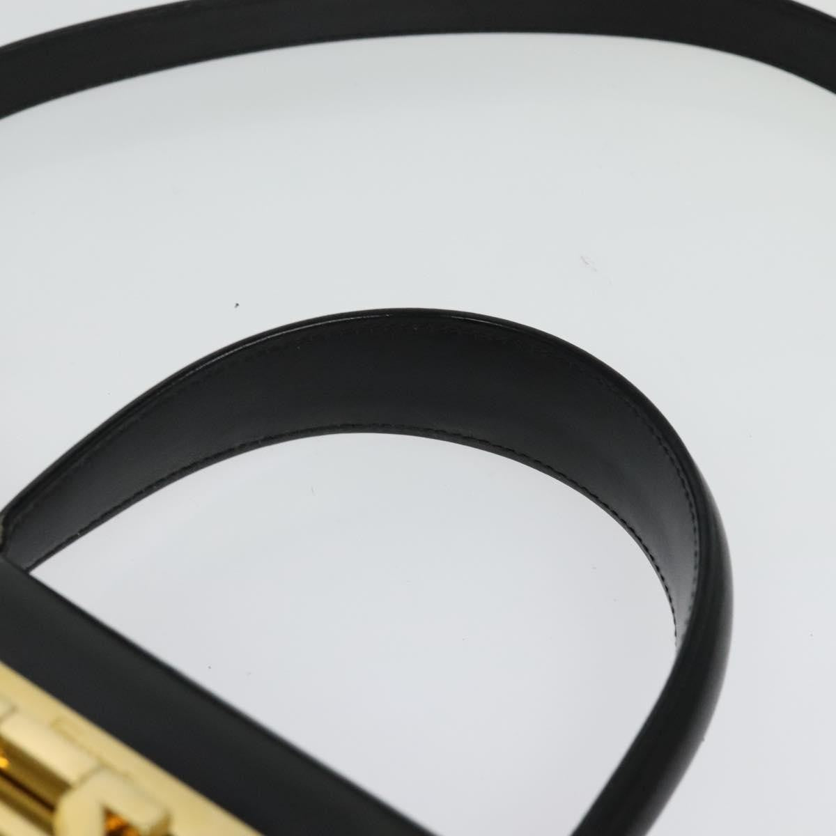 Salvatore Ferragamo Gancini Convertible Top Handle Bag Leather, BLACK, LEATHER, Handbag