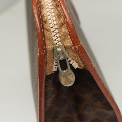 Celine Macadam Briefcase Canvas and leather, BROWN, CANVAS, Briefcase