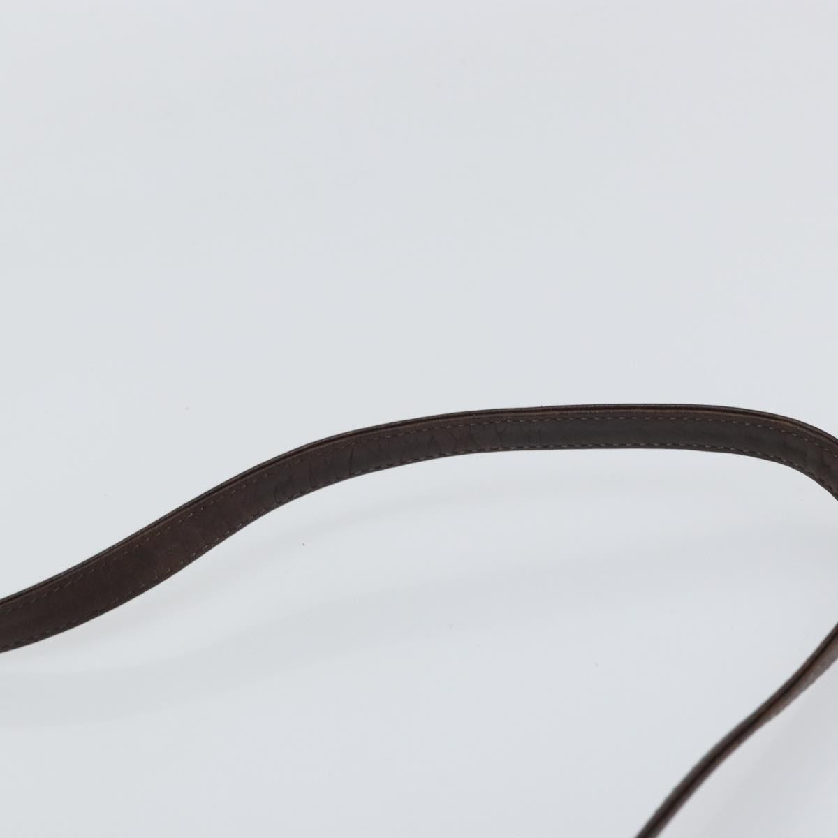 Christian Dior Vintage Trotter Shoulder Bag Canvas, BEIGE, CANVAS, Shoulder bag