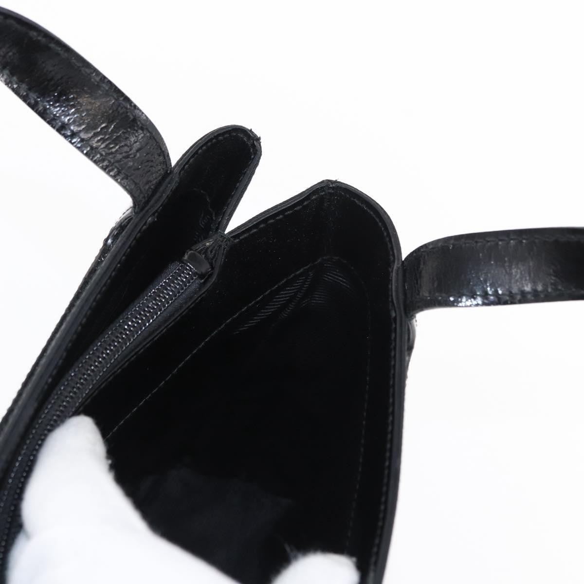 Givenchy Vintage Handbag Leather, BLACK, LEATHER, Handbag