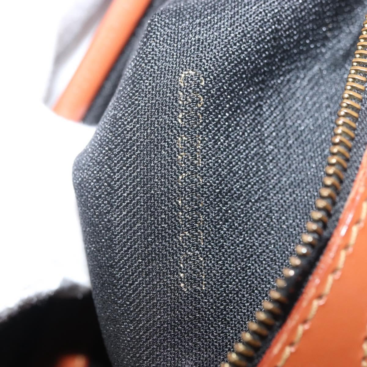 Fendi Vintage Pequin Convertible Boston Bag Coated Canvas, BROWN, CANVAS, Handbag