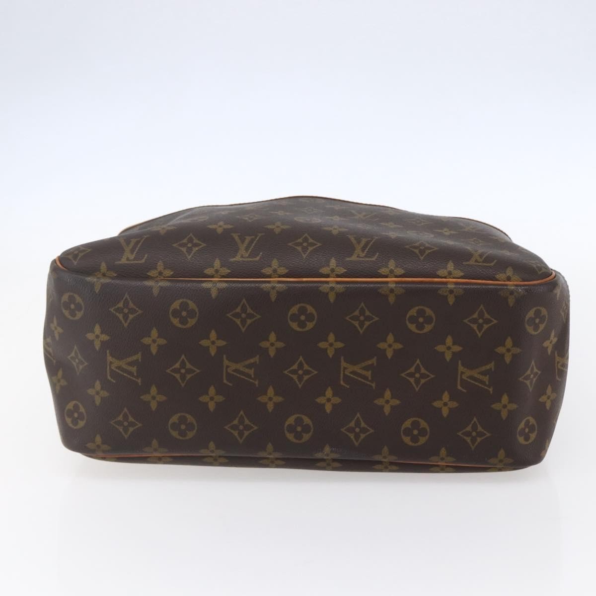 Louis Vuitton Deauville Handbag Monogram Canvas, BROWN, CANVAS, Handbag
