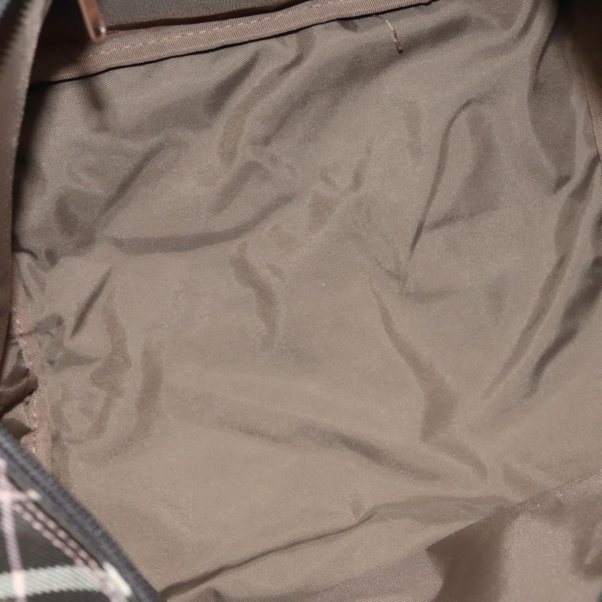 Burberry Nova Check Tote Nylon, PINK, NYLON, Tote bag