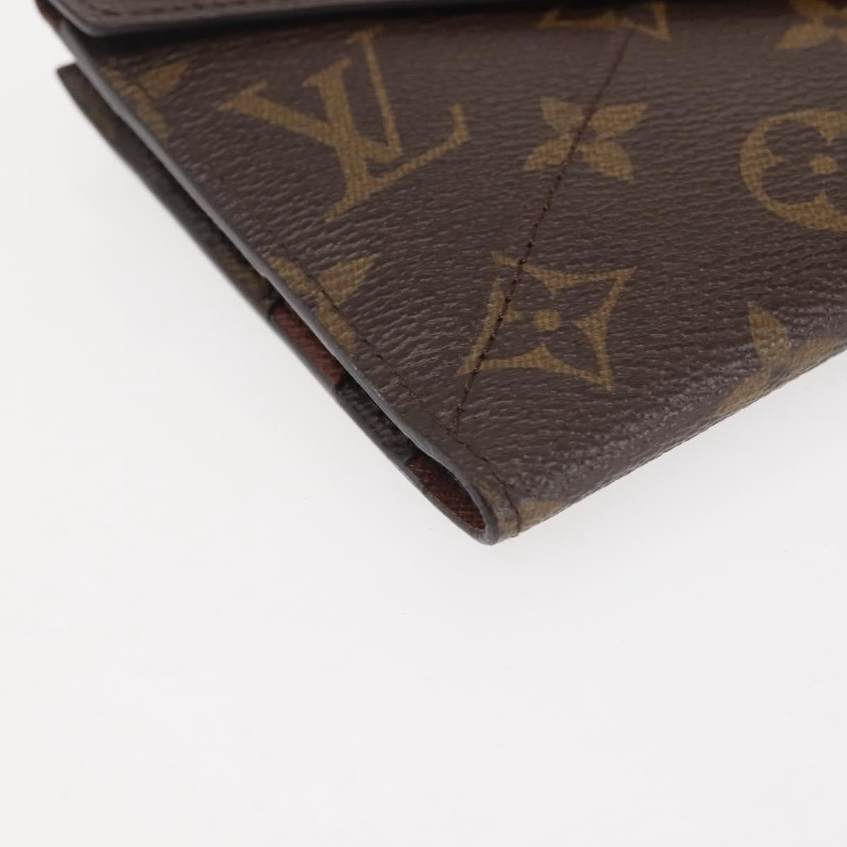 Louis Vuitton Origami Wallet Monogram Canvas, BROWN, CANVAS, Wallets