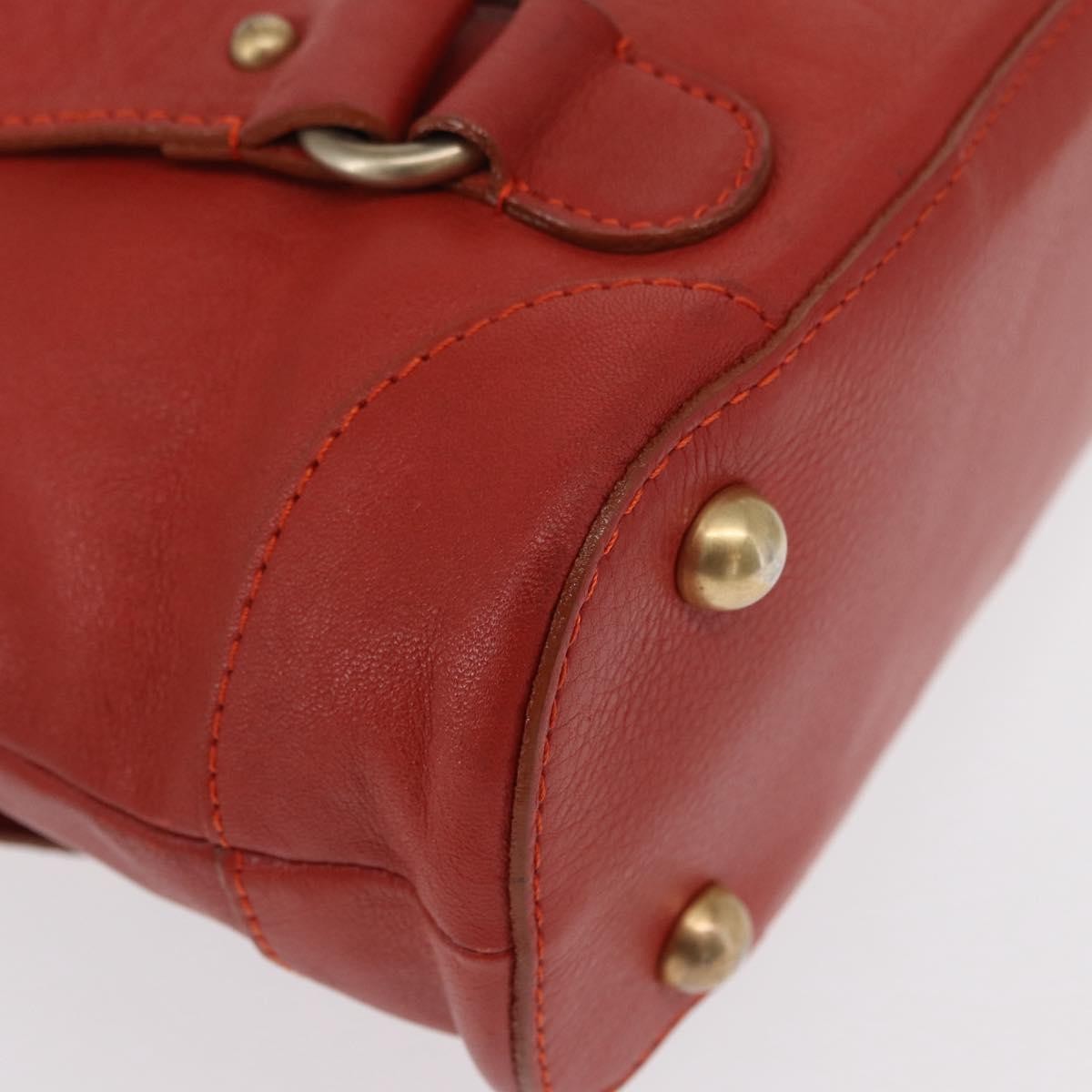 Chloe Vintage handbag Leather, RED, LEATHER, Handbag