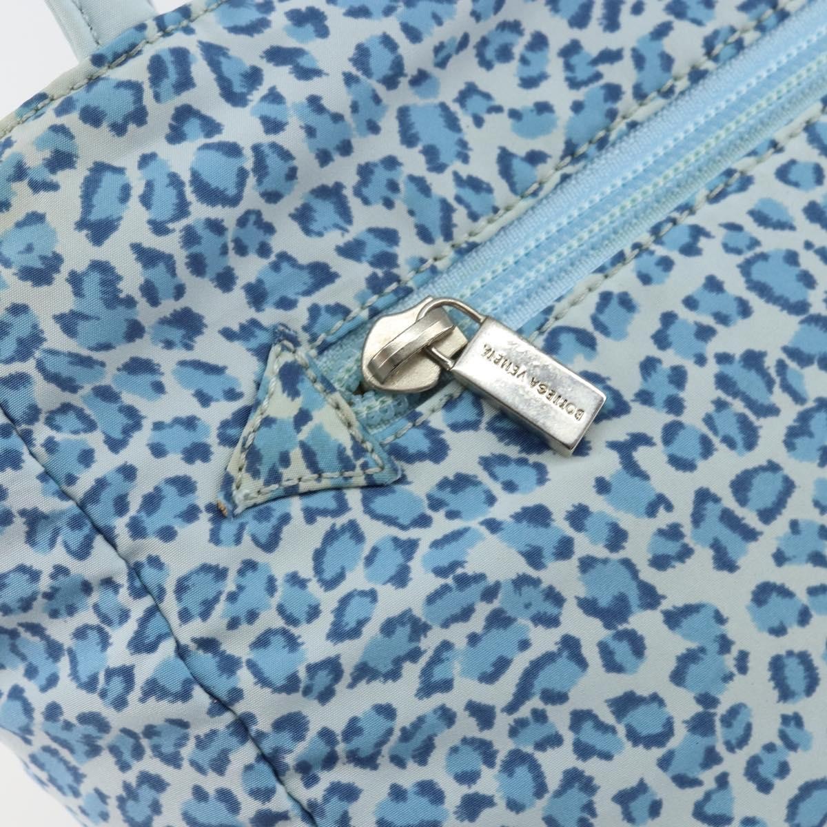 Bottega Veneta Vintage Tote Bag Nylon, BLUE, NYLON, Tote bag