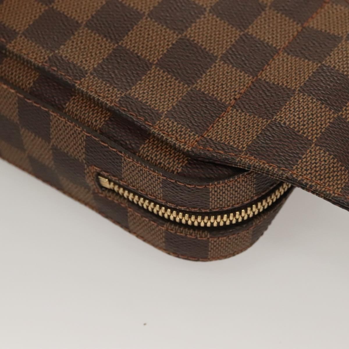 Louis Vuitton Geronimos Waist Bag Damier, BROWN, CANVAS, Shoulder bag