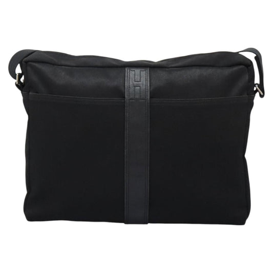 Hermes Acapulco Messenger Nylon, BLACK, NYLON, Shoulder bag