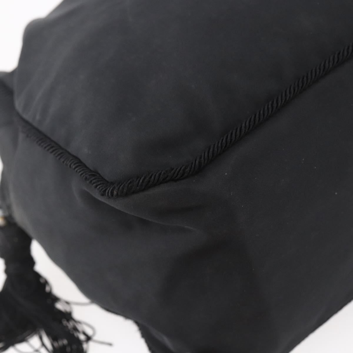 Prada Vintage Handbag Tessuto, BLACK, NYLON, Handbag