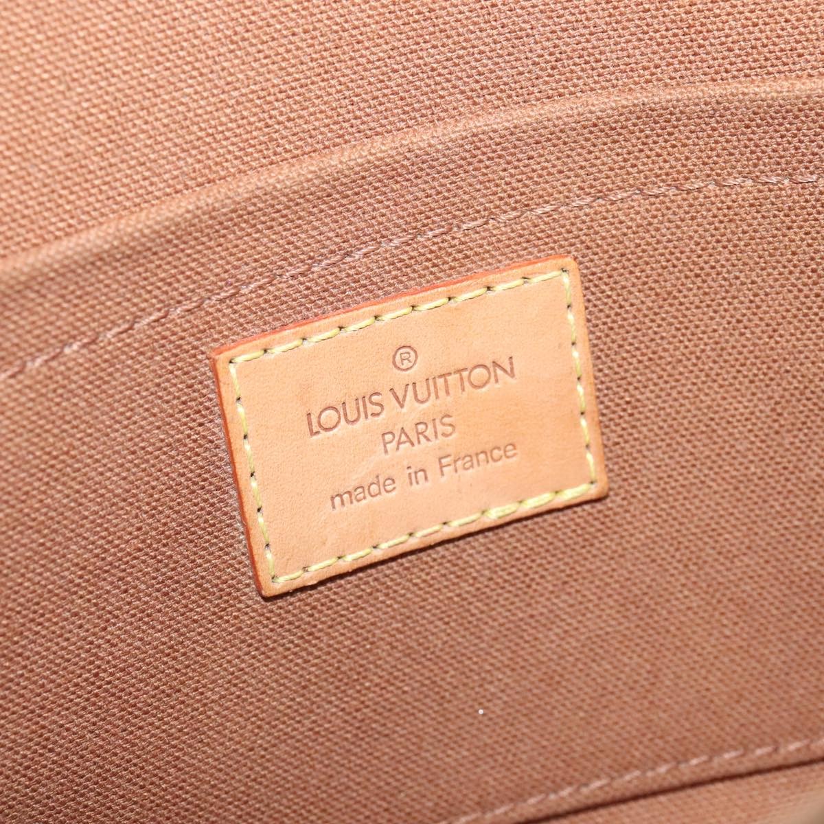 Louis Vuitton Pochette Marrell Monogram Canvas, BROWN, CANVAS, Clutche & pouche