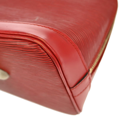 Louis Vuitton Alma Handbag Epi Leather, RED, LEATHER, Handbag