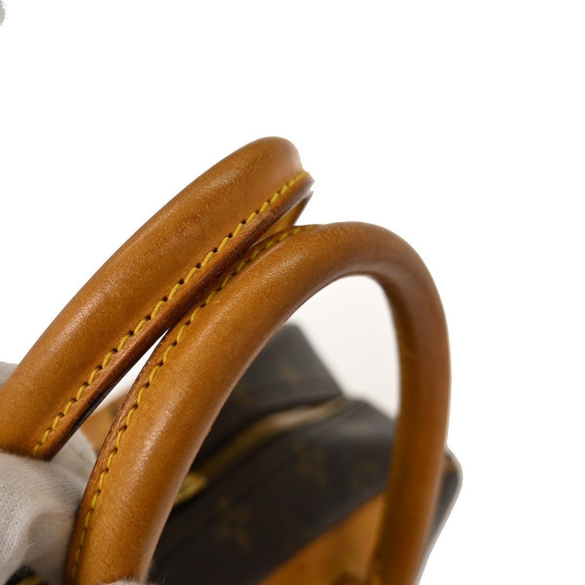 Louis Vuitton Deauville Handbag Monogram Canvas, BROWN, CANVAS, Handbag