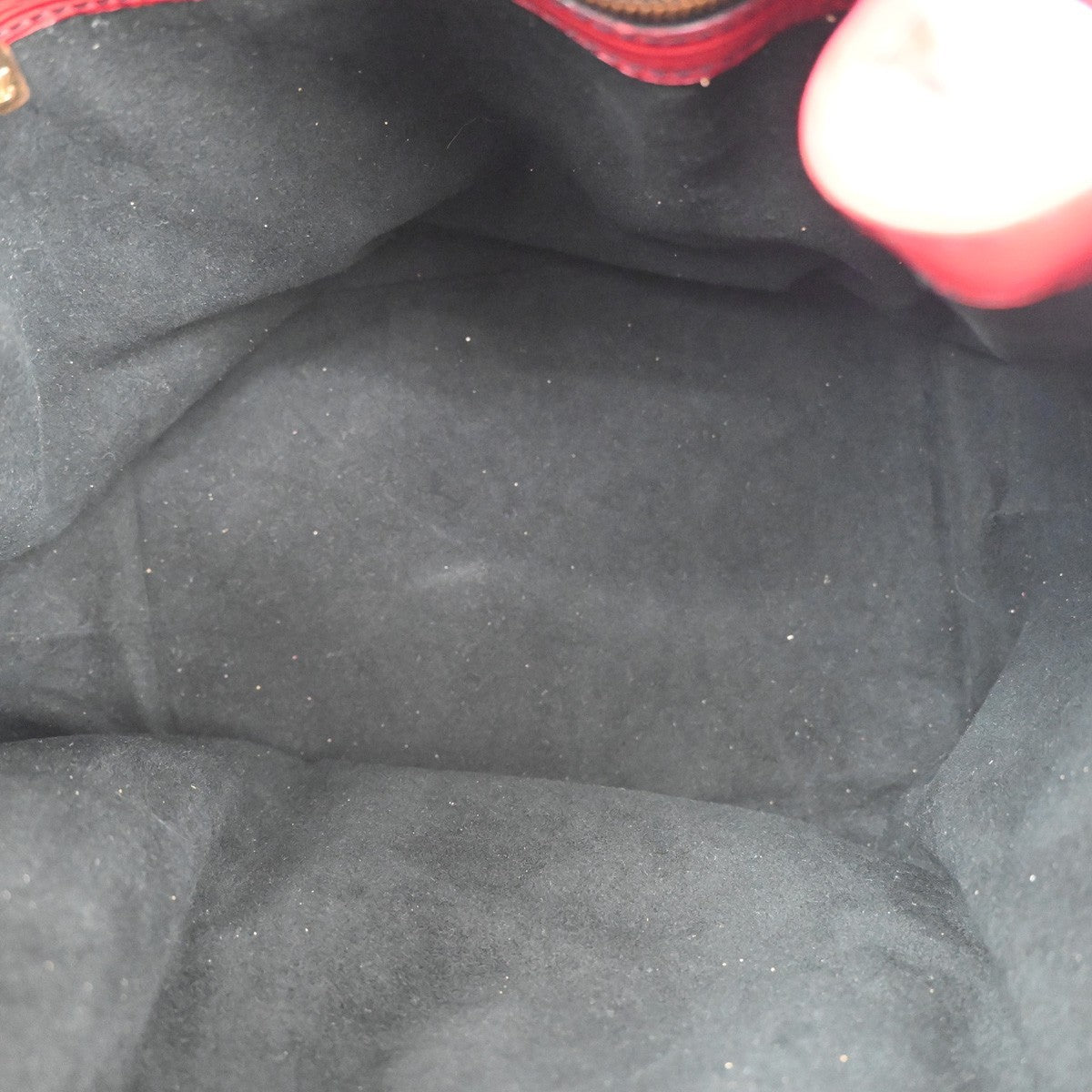 Louis Vuitton Petit Noe Handbag Epi Leather, RED, LEATHER, Shoulder bag