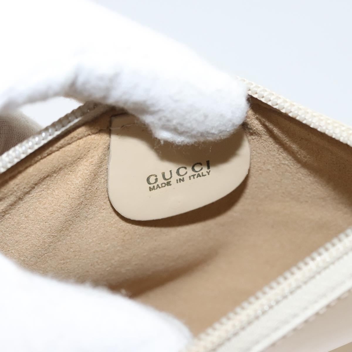 Gucci Vintage Handbag Enamel, BEIGE, PATENT_LEATHER, Handbag