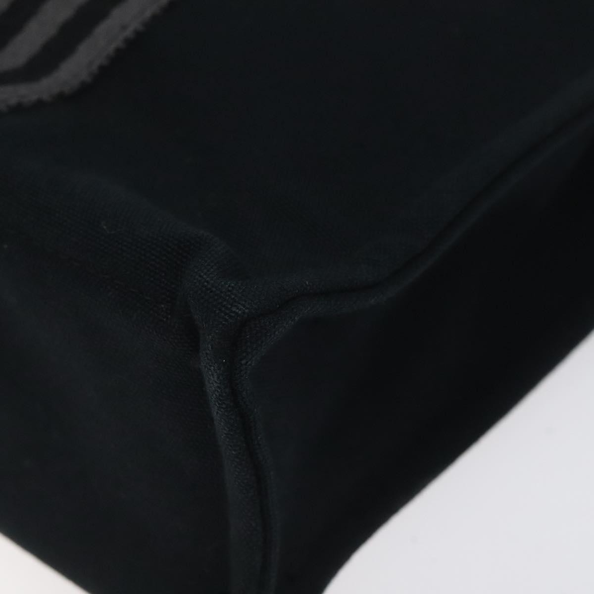 Hermes Fourre Tout Tote Canvas, BLACK, CANVAS, Tote bag