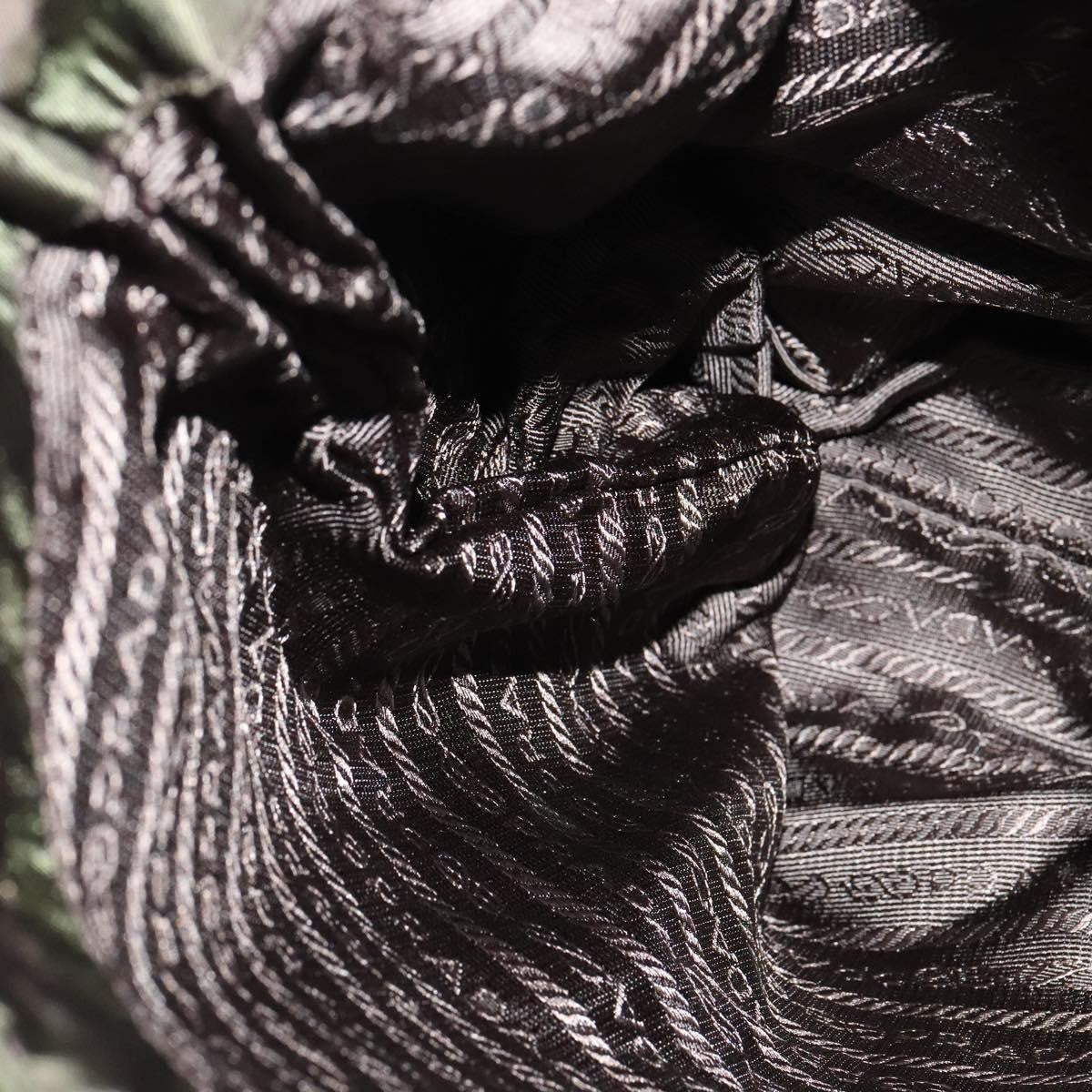 Prada Vintage Flap Messenger Bag Tessuto, KHAKI, NYLON, Shoulder bag