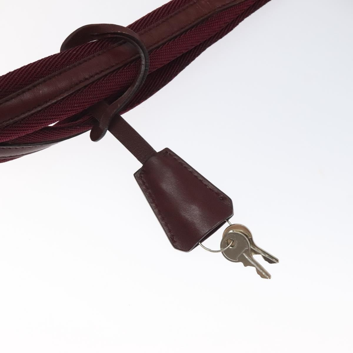 Prada Vintage Shoulder Bag Leather, BEIGE, LEATHER, Shoulder bag