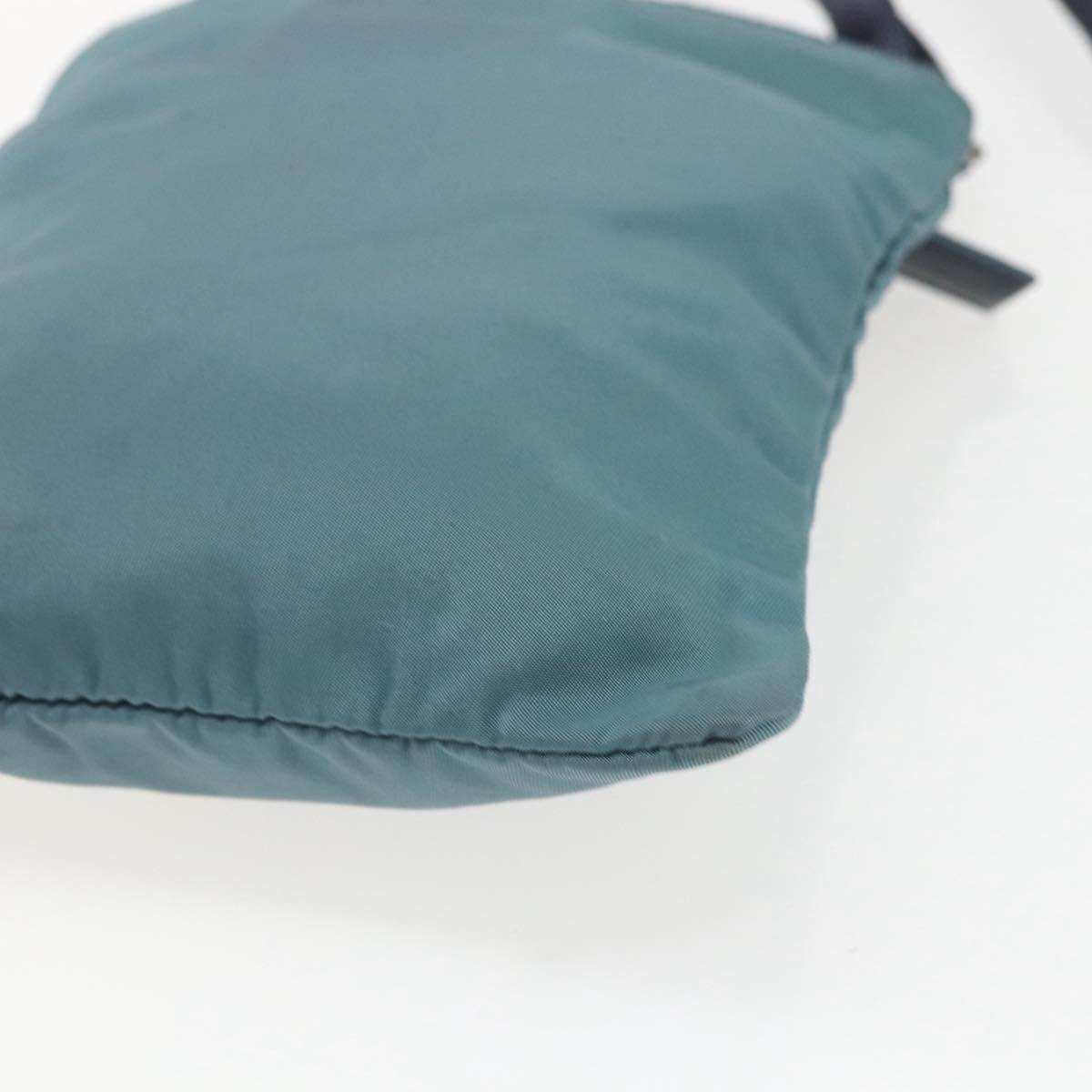 Prada Vintage Shoulder Bag Tessuto, BLUE, NYLON, Shoulder bag