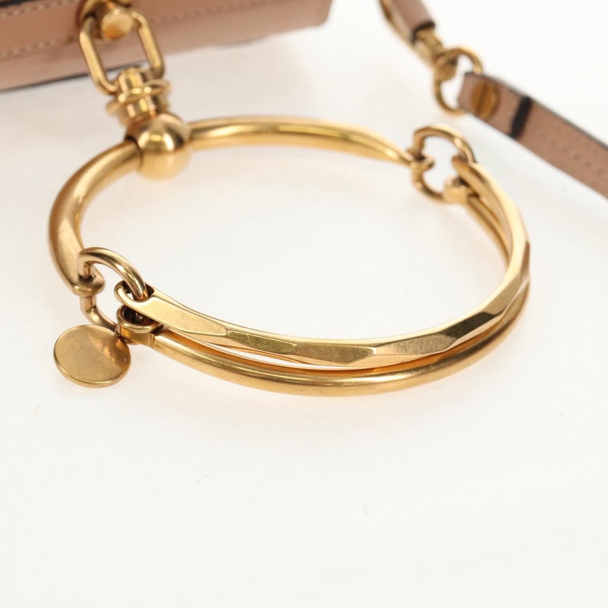 Chloe Nile Crossbody Bag Leather, PINK, LEATHER, Shoulder bag