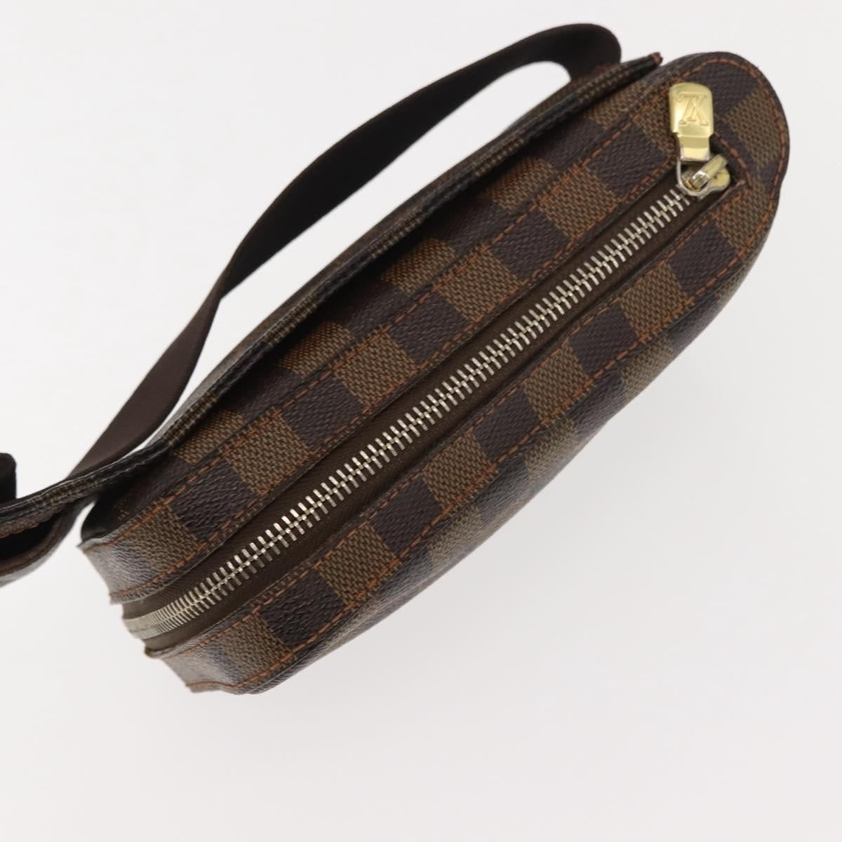 Louis Vuitton Geronimos Waist Bag Damier, BROWN, CANVAS, Shoulder bag