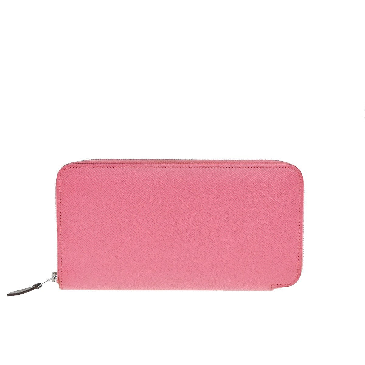 Hermes Azap Zip Around Wallet Silk'in Epsom, PINK, CALFSKIN, Wallets