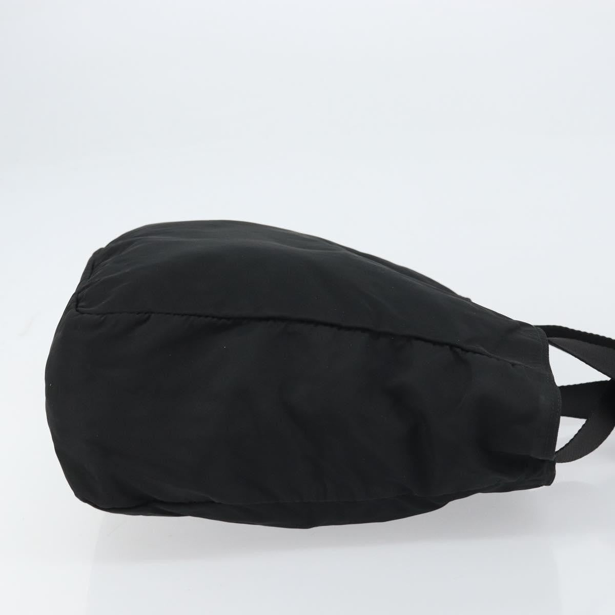 Prada Vintage Zip Tote Tessuto, BLACK, NYLON, Tote bag