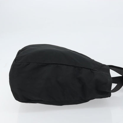 Prada Vintage Zip Tote Tessuto, BLACK, NYLON, Tote bag